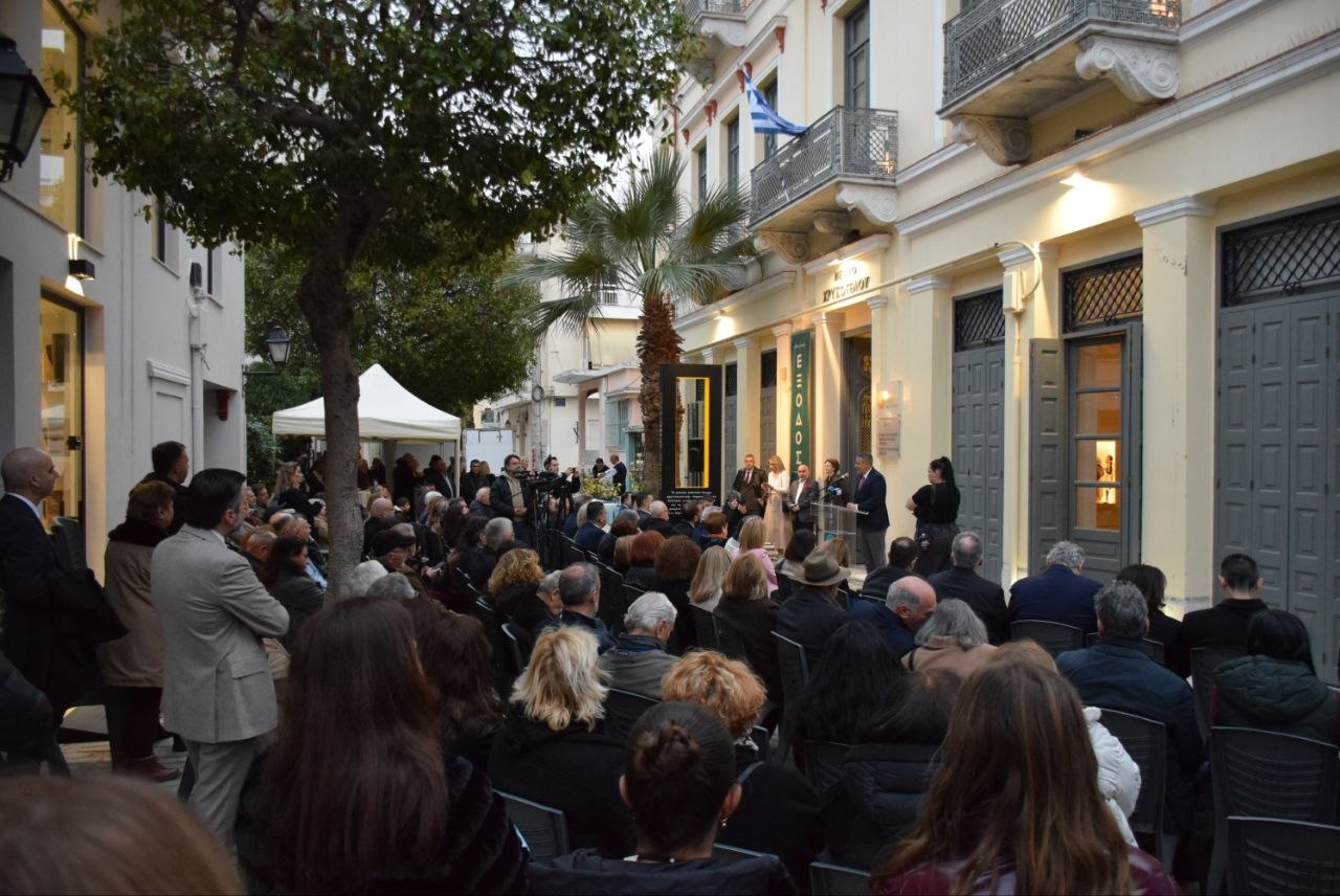 Εγκαίνια της εμβληματικής έκθεσης «Έξοδος 1826-2026» στο Μέγαρο Χρυσόγελου