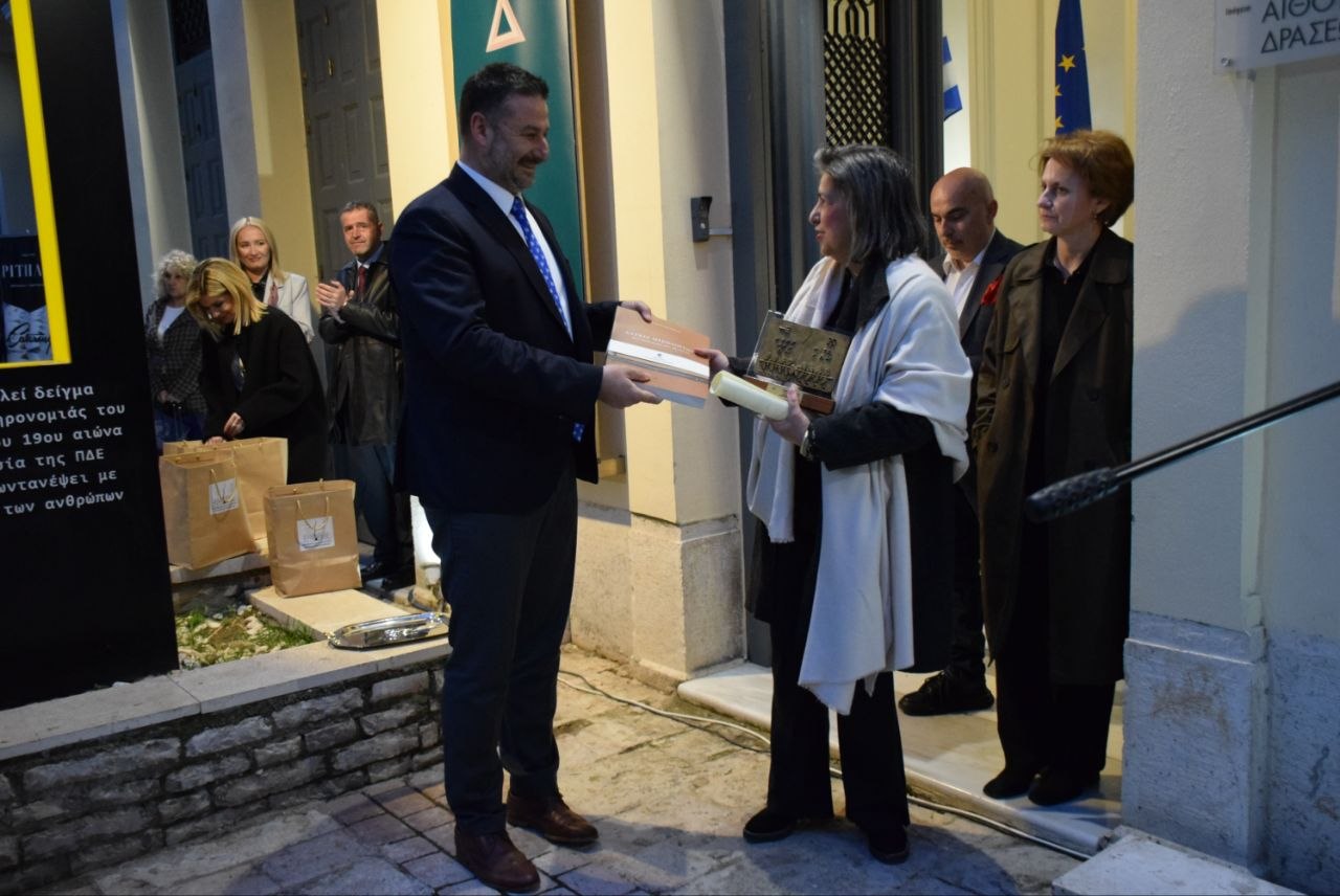 Εγκαίνια της εμβληματικής έκθεσης «Έξοδος 1826-2026» στο Μέγαρο Χρυσόγελου