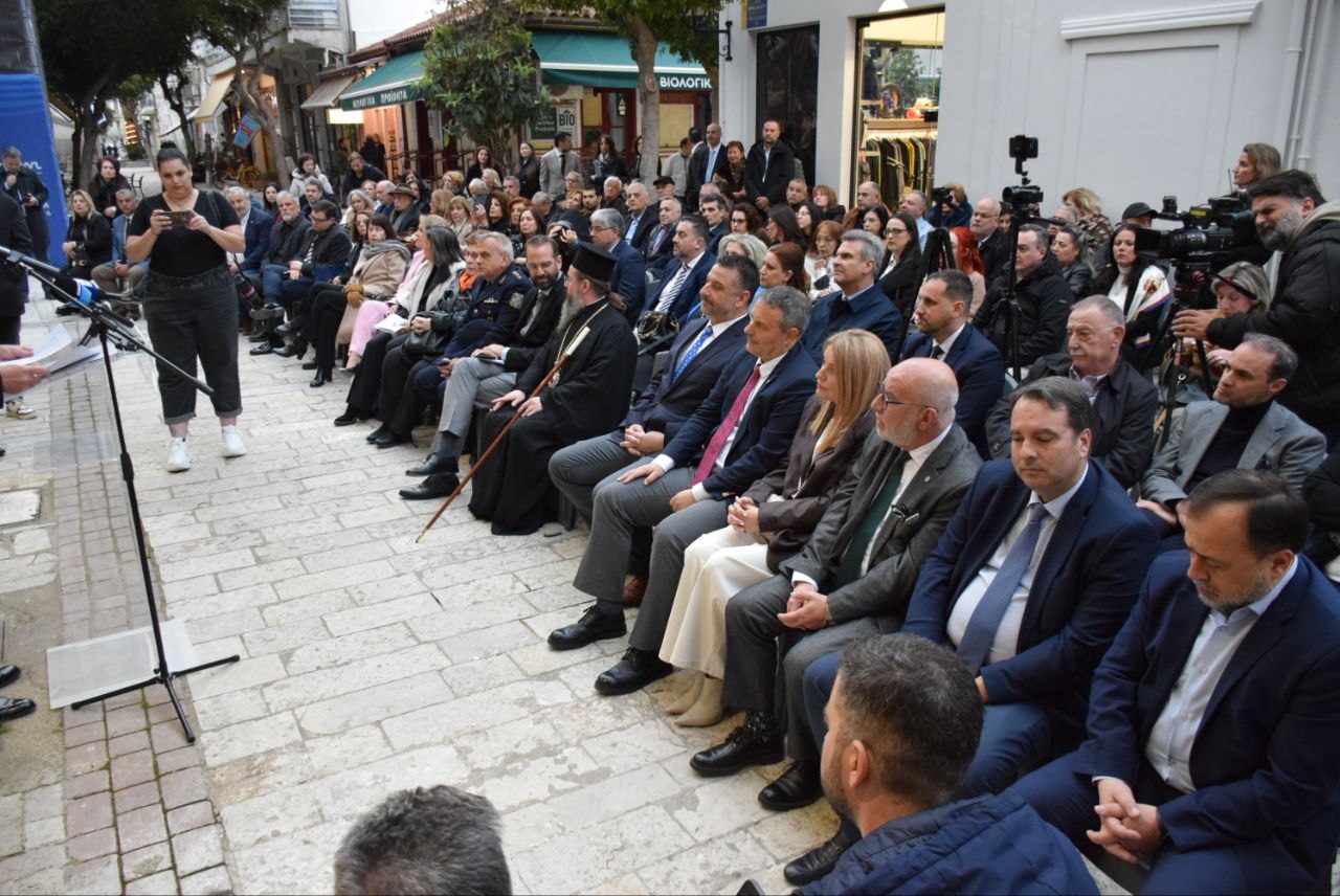 Εγκαίνια της εμβληματικής έκθεσης «Έξοδος 1826-2026» στο Μέγαρο Χρυσόγελου