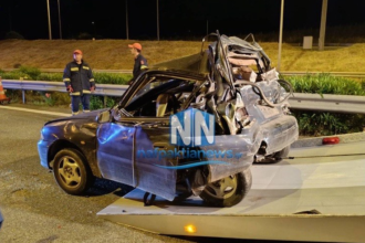 Αιτωλοακαρνανία: Σοβαρό τροχαίο στην Ιόνια Οδό στον κόμβο Κουβαρά – Δύο άτομα απεγκλωβίστηκαν σοβαρά τραυματισμένα