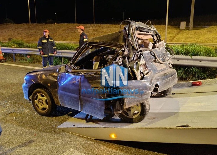 Αιτωλοακαρνανία: Σοβαρό τροχαίο στην Ιόνια Οδό στον κόμβο Κουβαρά – Δύο άτομα απεγκλωβίστηκαν σοβαρά τραυματισμένα