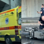 Τραγωδία στην Αττική Οδό: Νεκρός μοτοσικλετιστής έπειτα από σύγκρουση με περιπολικό