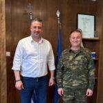 Συνάντηση του Αντιπεριφερειάρχη Αιτωλοακαρνανίας με τον νέο Διοικητή του ΚΕΝ Μεσολογγίου