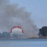 Μεσολόγγι: Συναγερμός για την Πυροσβεστική- ξέσπασε φωτιά στο νησί της τουρλίδας