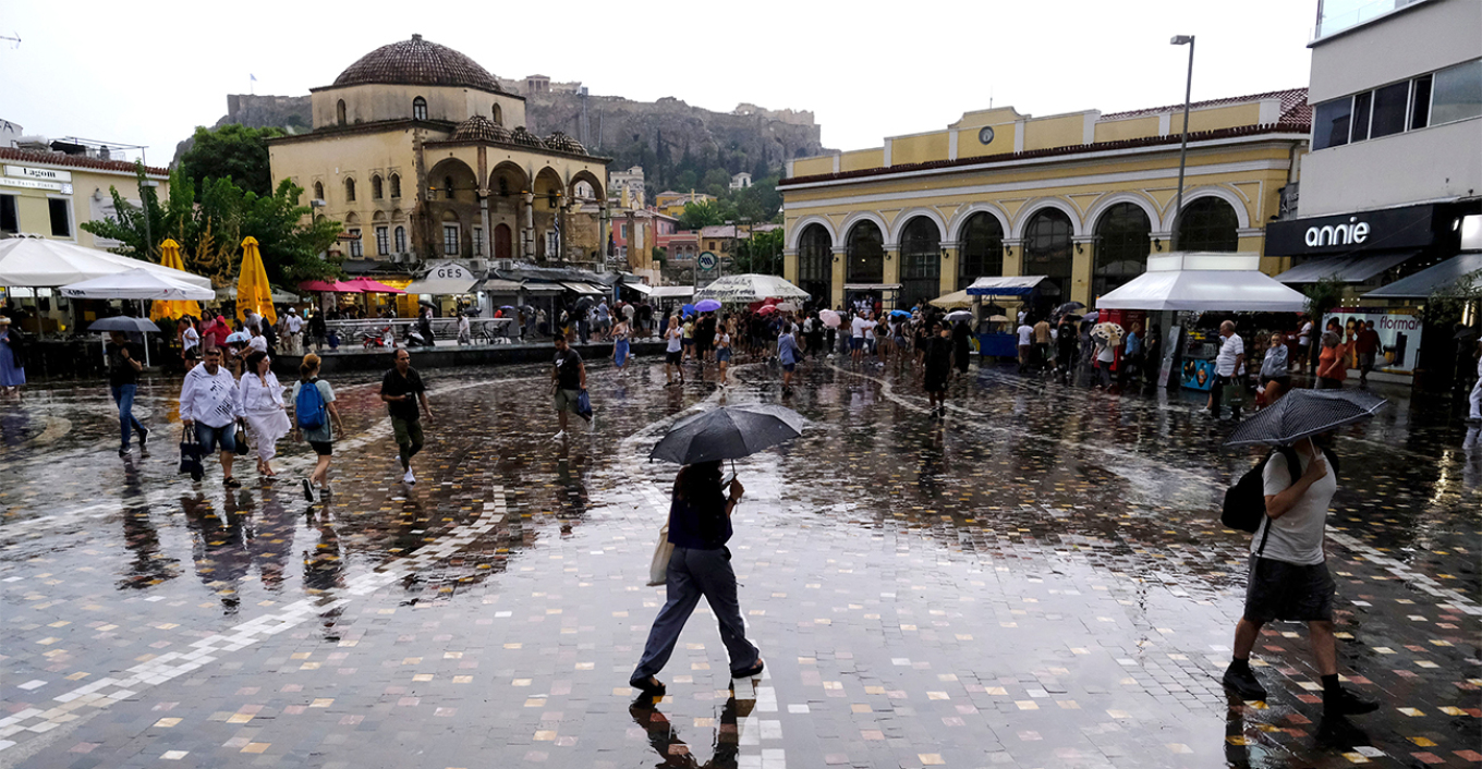Έκτακτο δελτίο επιδείνωσης καιρού με ισχυρές βροχές, μπουρίνια και καταιγίδες