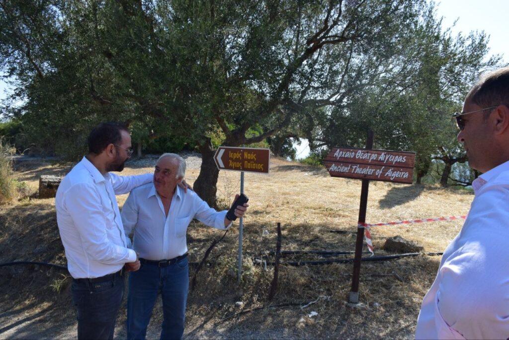 Ν. Φαρμάκης στην ανατολική Αιγιάλεια: Αντιπλημμυρικά, ασφαλτοστρώσεις και αρδευτικό έργο 2.000 κ.μ. στο επίκεντρο