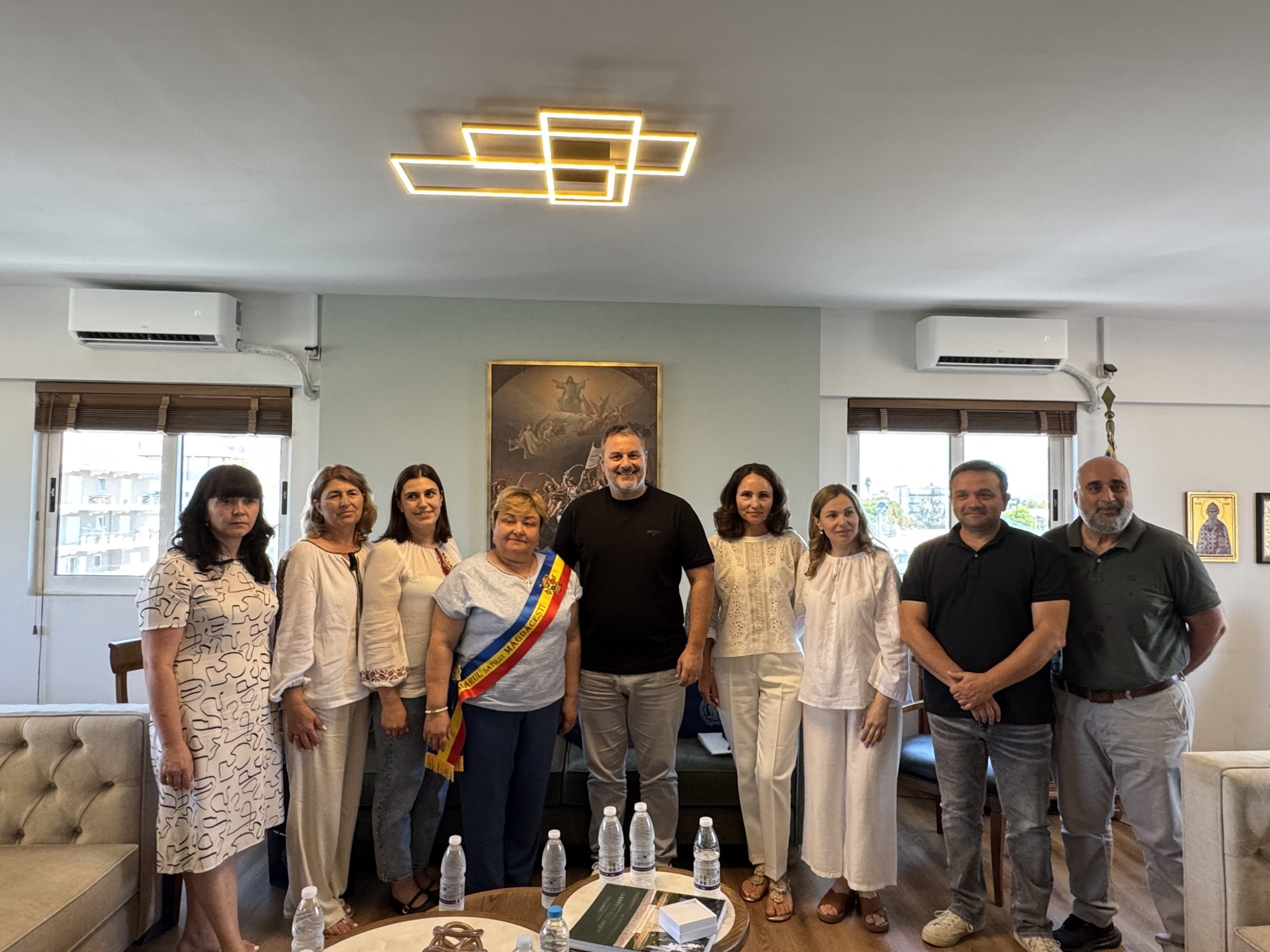 Επίσκεψη της Δημάρχου του Măgdăceşti Μολδαβίας στο Δημαρχείο Ιεράς Πόλεως Μεσολογγίου