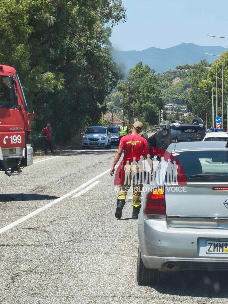 Αιτωλοακαρνανία: Δύο τροχαία σε λίγη ώρα στην Γαβρολίμνη – Εκτός πορείας αυτοκίνητο και μηχανή