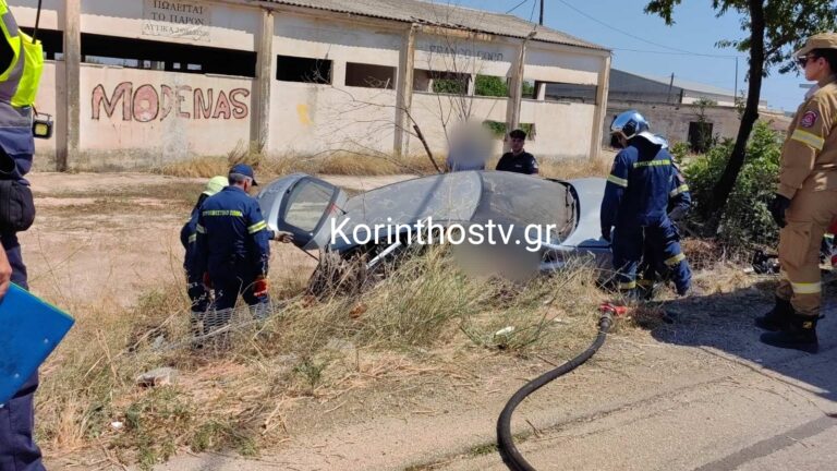 Σοβαρό τροχαίο στην Κορίνθου – Εξαμιλίων: Τέσσερις τραυματίες μετά από ανατροπή Ι.Χ. (ΦΩΤΟ-ΒΙΝΤΕΟ)