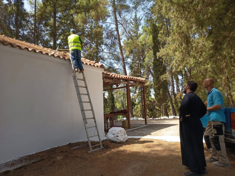 Γουριά: Άλλαξε όψη το εξωκκλήσι του Αγίου Ιωάννη του Προδρόμου ενόψει της πανήγυρης