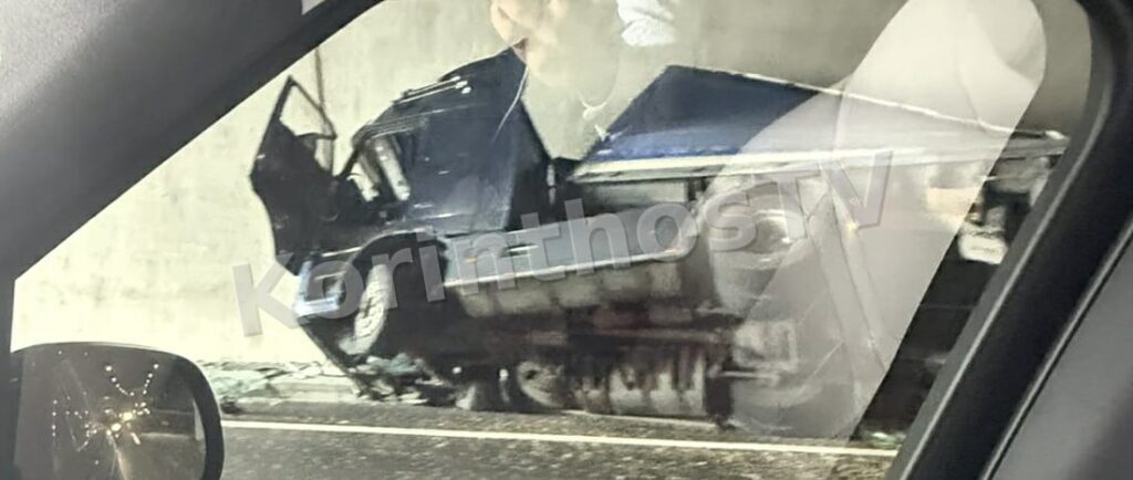 Ανατροπή νταλίκας στο τούνελ της Κακιάς Σκάλας – Ουρές χιλιομέτρων στην Εθνική Οδό Αθηνών-Κορίνθου (Φωτό-Βίντεο)