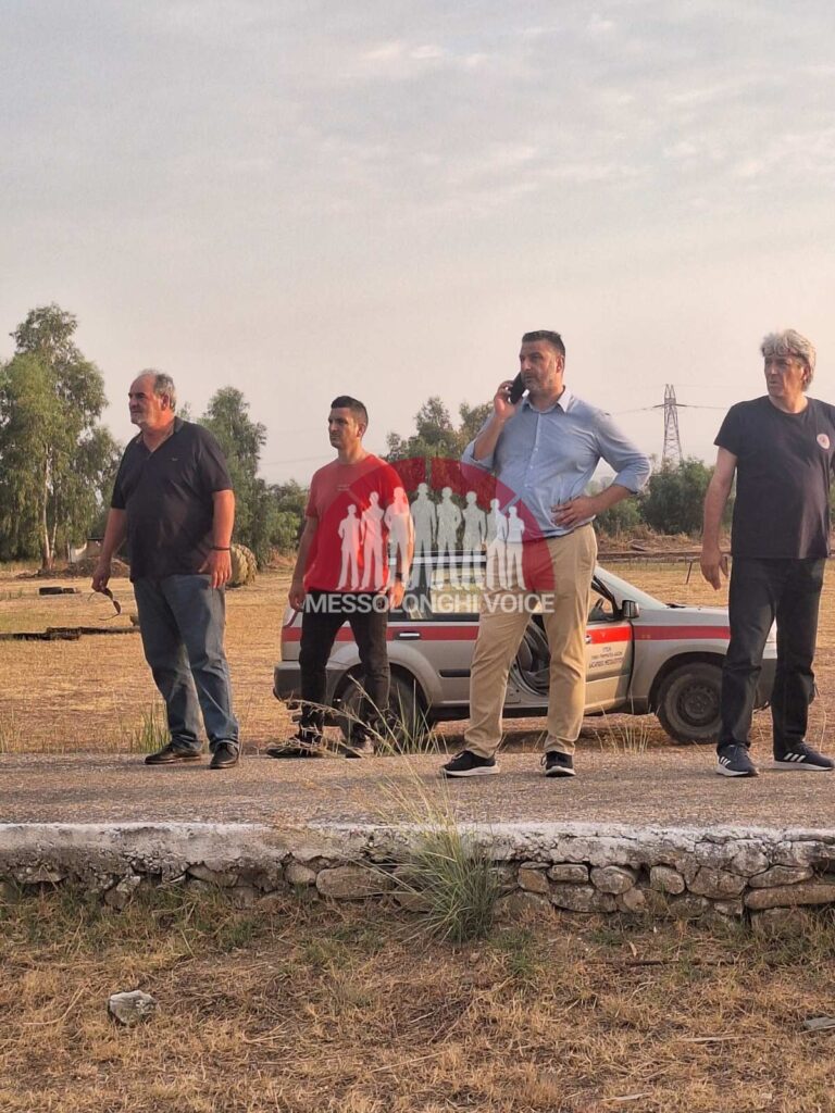 Μεσολόγγι ΤΩΡΑ: Φωτιά ξέσπασε στο πεδίο βολής
