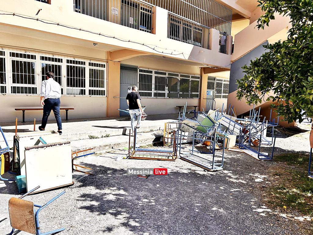 Καλαμάτα: Βανδάλισαν σχολείο λίγο μετά την ανακαίνιση – Μήνυση από τον Δήμο (δείτε φωτογραφίες)
