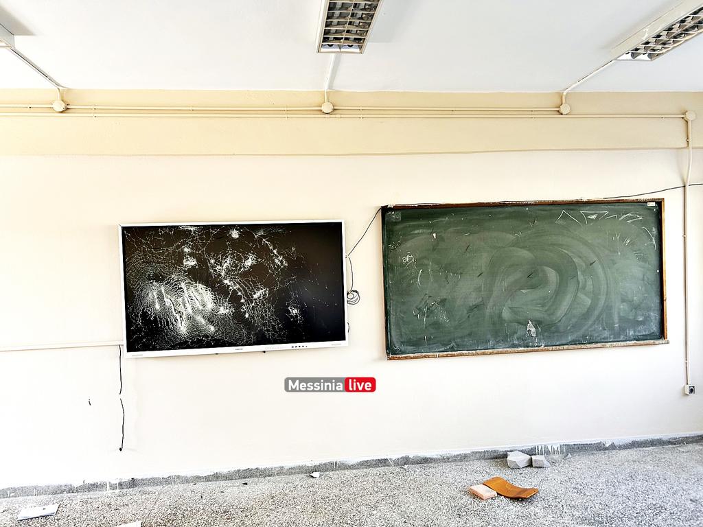 Καλαμάτα: Βανδάλισαν σχολείο λίγο μετά την ανακαίνιση – Μήνυση από τον Δήμο (δείτε φωτογραφίες)