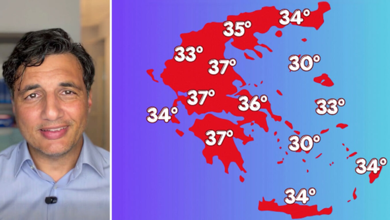 Πρόσκαιρη ανάσα δροσιάς με μπόρες, έρχεται νέος κύκλος ζέστης από την Κυριακή
