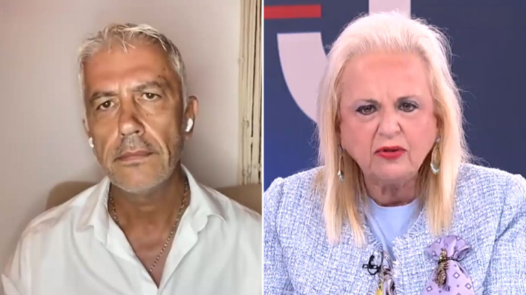 Άγριος καβγάς on air Καλλιακμάνη-Παγώνη (δείτε βίντεο)
