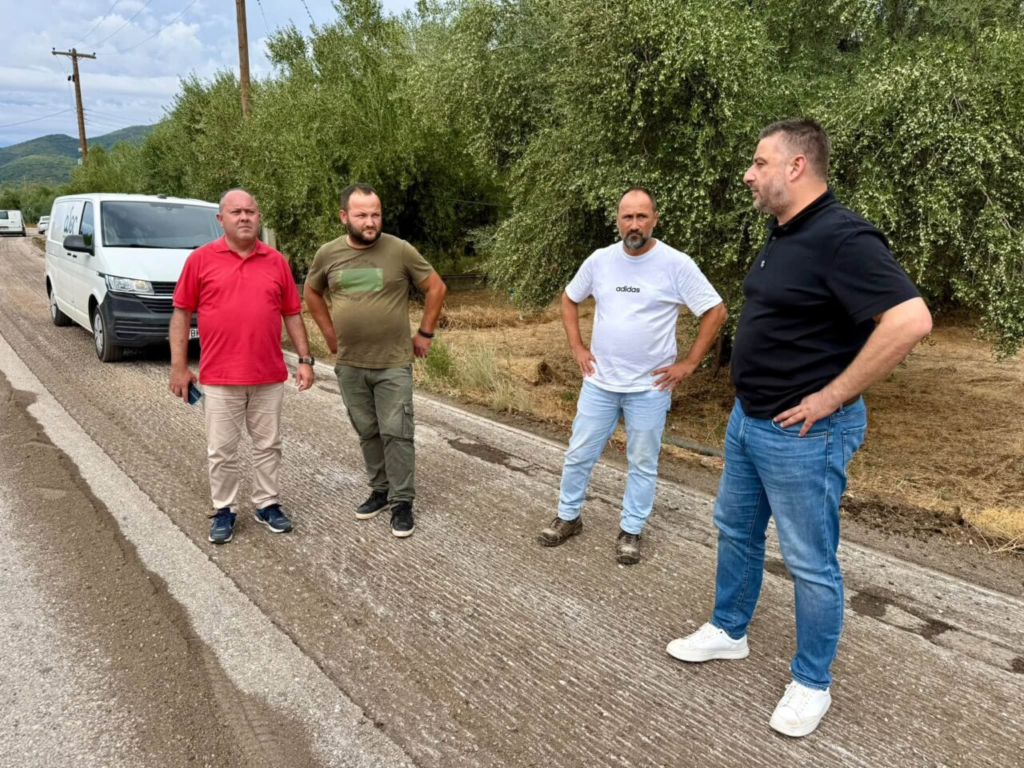 Ασφαλτοστρώνεται ο δρόμος Χαλίκι – Σταμνά – Νέα εικόνα για το επαρχιακό δίκτυο