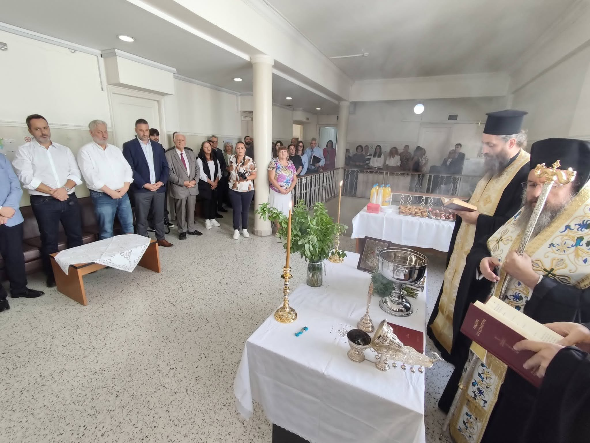 Μεσολόγγι: Αγιασμός στο Δικαστικό Μέγαρο για την έναρξη του νέου δικαστικού έτους (φωτο)