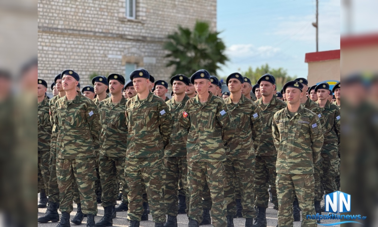 Μεσολόγγι: Ορκίστηκαν 870 οπλίτες μαχητές (φωτο)