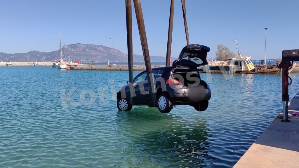 Βραχάτι: Αυτοκίνητο έπεσε στη θάλασσα – Πρόλαβαν και βγήκαν οι επιβαίνοντες (φωτό + βίντεο)