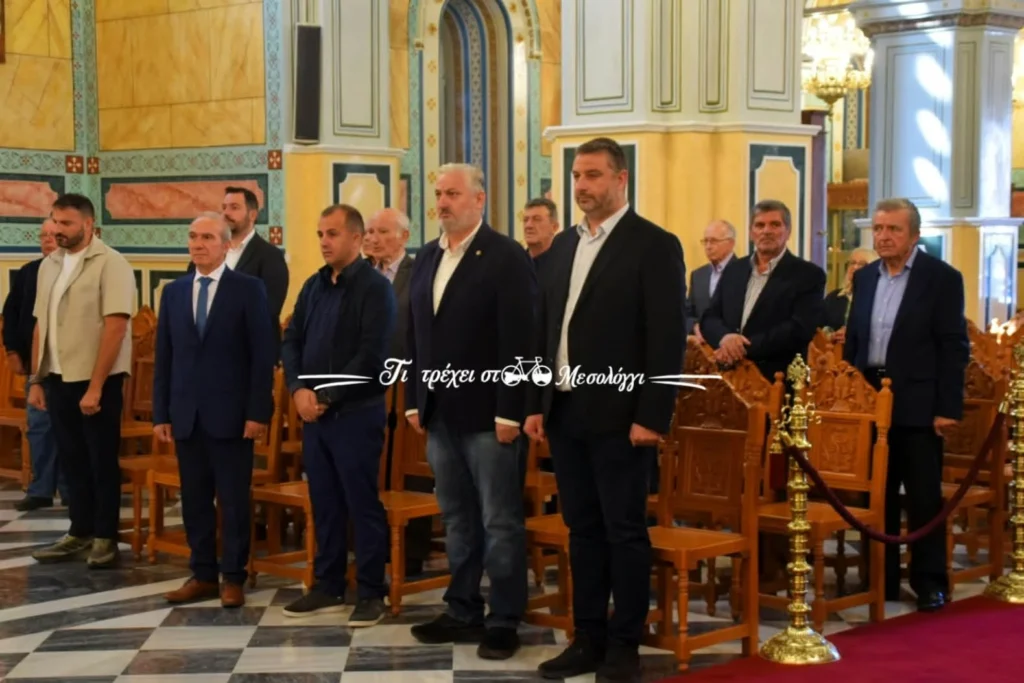 O προστάτης της ΕΛΑΣ Αγιος Αρτέμιος τιμήθηκε και φέτος στο Μεσολόγγι (φωτο)