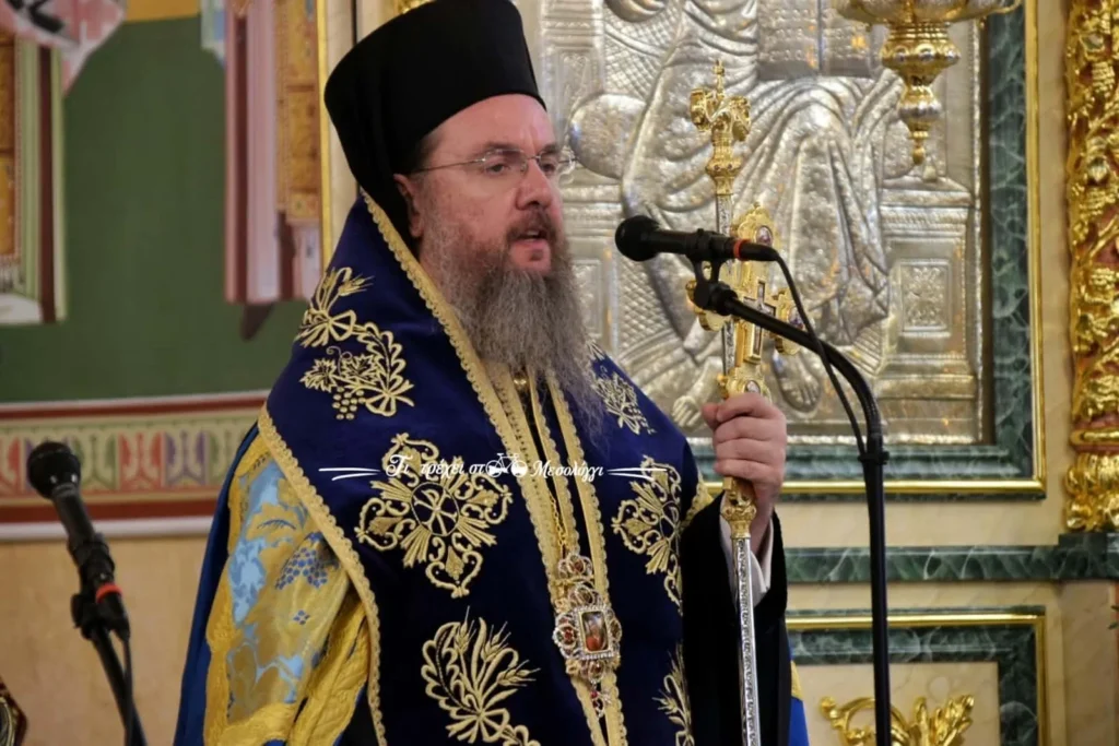 O προστάτης της ΕΛΑΣ Αγιος Αρτέμιος τιμήθηκε και φέτος στο Μεσολόγγι (φωτο)