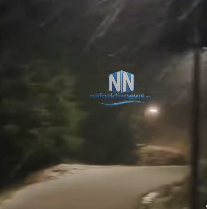 Χιονίζει στα Κρυονέρια Ορεινής Ναυπακτίας (ΒΙΝΤΕΟ)