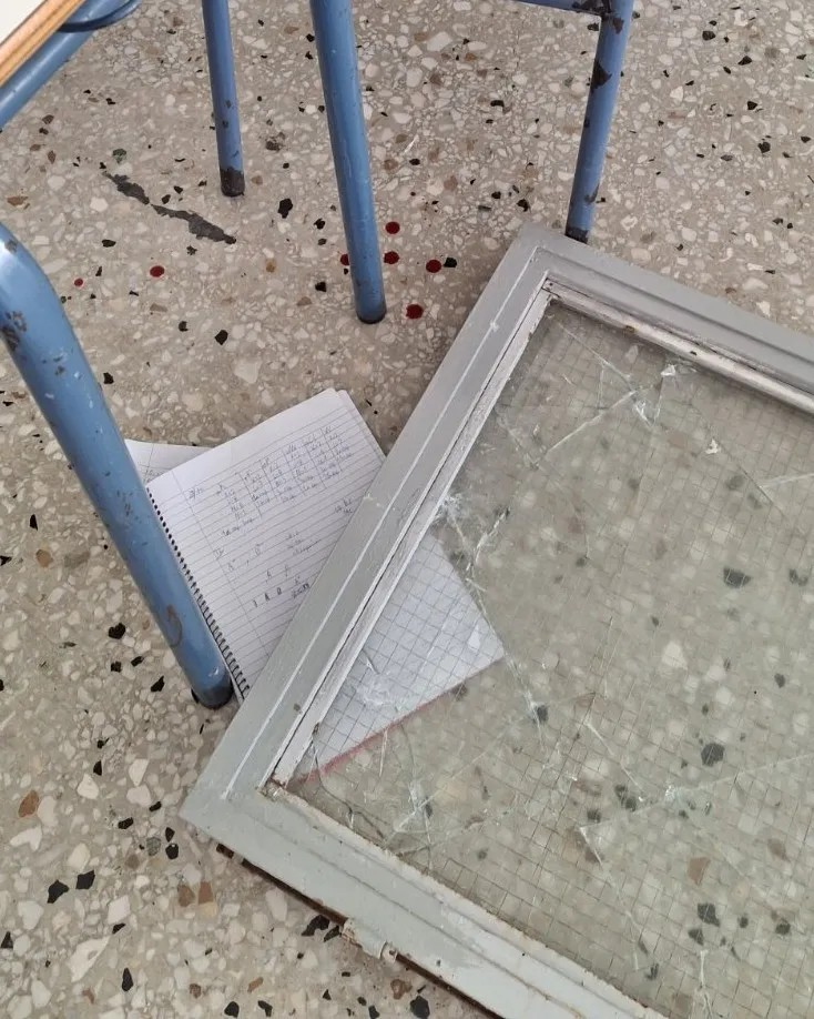 Μεσολόγγι: Παράθυρο έπεσε σε μαθητή στο Λύκειο Νεοχωρίου