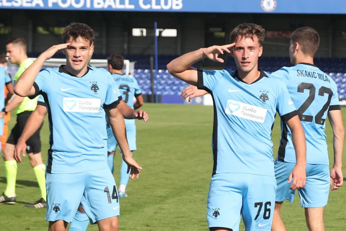 Η βαθμολογία της League Phase του Youth League μετά το ιστορικό διπλό της ΑΕΚ επί της Σαχτάρ στο Λονδίνο για τη 2η αγωνιστική