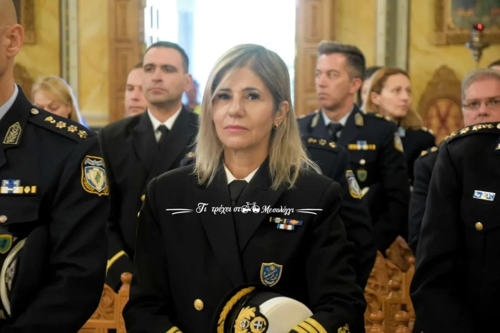 O προστάτης της ΕΛΑΣ Αγιος Αρτέμιος τιμήθηκε και φέτος στο Μεσολόγγι (φωτο)